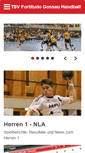 Mobile Screenshot of fortitudohandball.ch